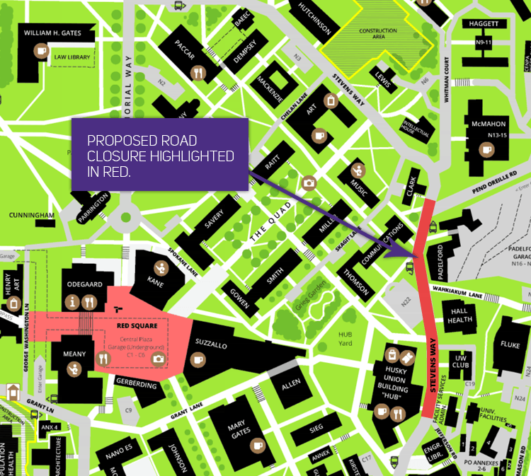 Stevens Campus Map