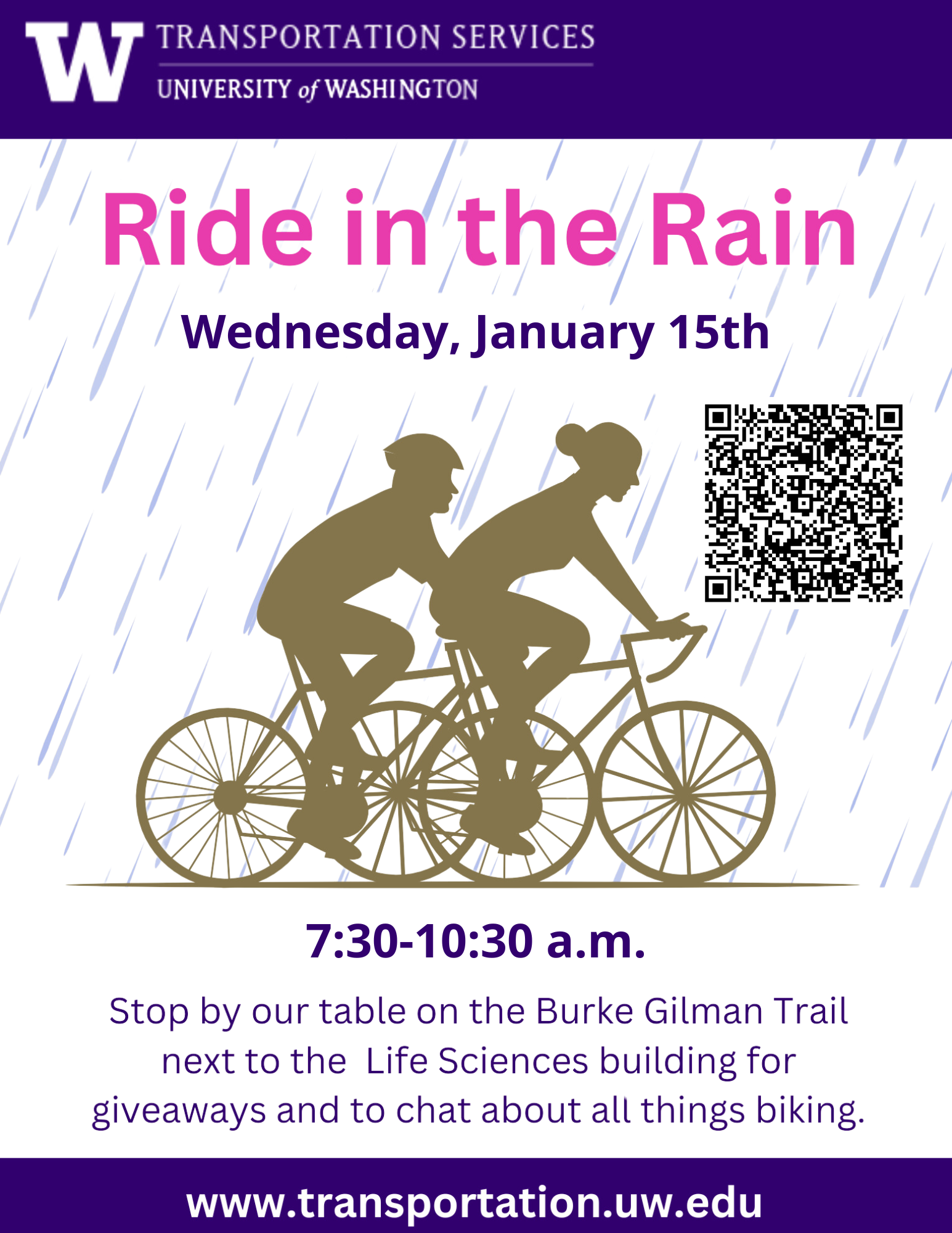 A poster for Ride in the Rain (information duplicated in text below)