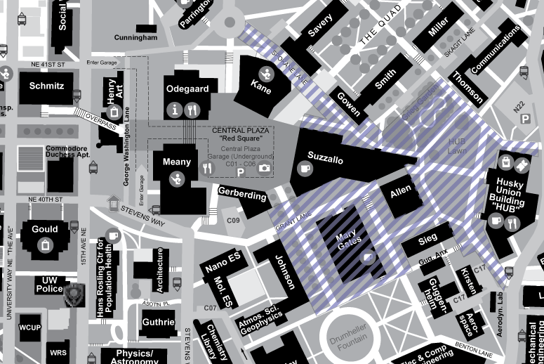 map of walk bike zone