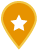 map marker yellow star