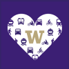 commute 101 fair logo heart with block w in center and transportation mode icons surrounding
